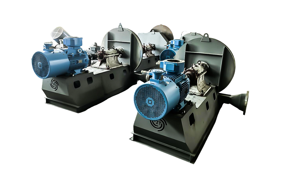 Byggmaterialindustri-gastryckfläkt i kalkugn