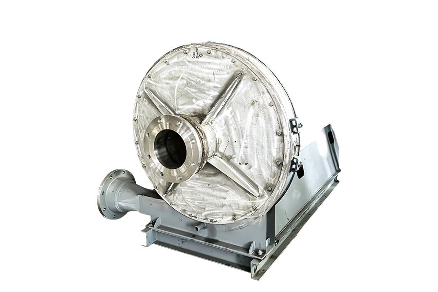 Byggmaterialindustri-gastryckfläkt i kalkugn