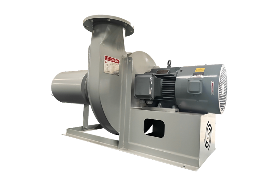 Miljöskyddsindustrin - System för avgasbehandling Förbränningsassisterad fläkt