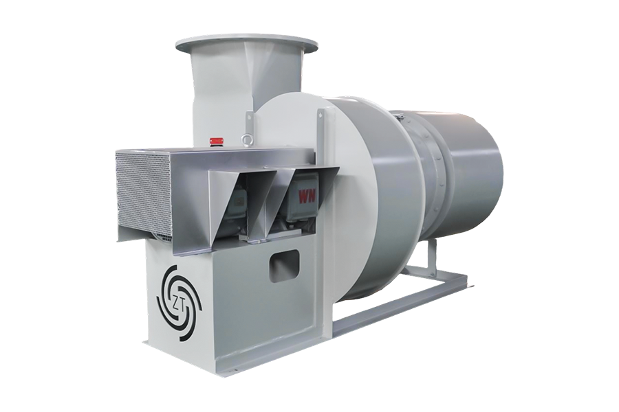 Miljöskyddsindustrin - System för avgasbehandling Förbränningsassisterad fläkt