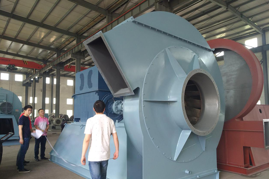 Miljöskyddsindustrin - fast och flytande avfall roterande ugnsbehandlingssystem Rökgasfläkt