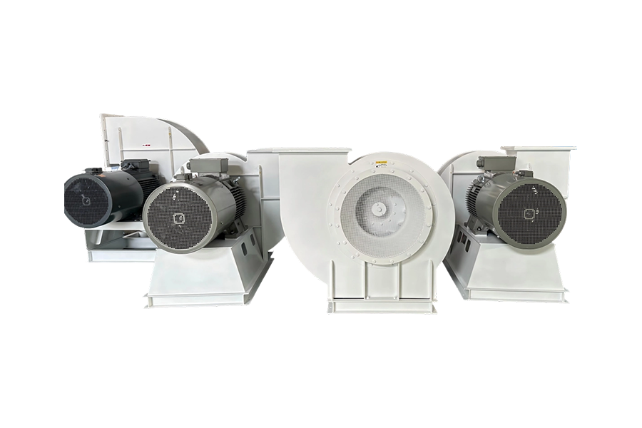 Miljöskyddsindustrin - system för behandling av roterugn för fast och flytande avfall Syrgasförsörjningsfläkt