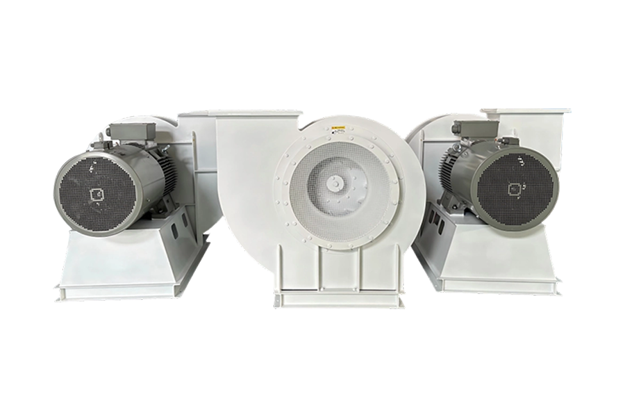 Miljöskyddsindustrin - fast och flytande avfall roterande ugnsbehandlingssystem Tertiär fläkt